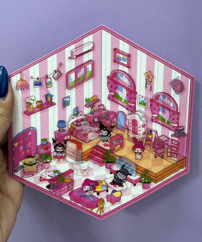 استیکر سه بعدی تک ورقه ای